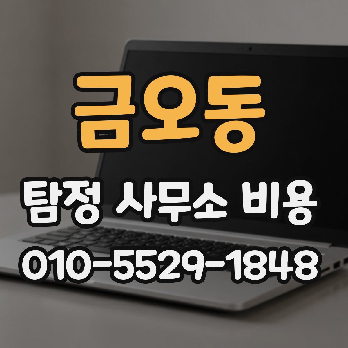금오동 탐정 사무소 비용