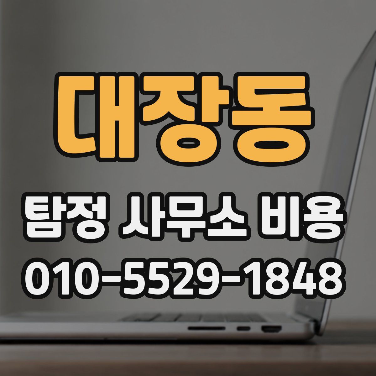 대장동 탐정 사무소 비용