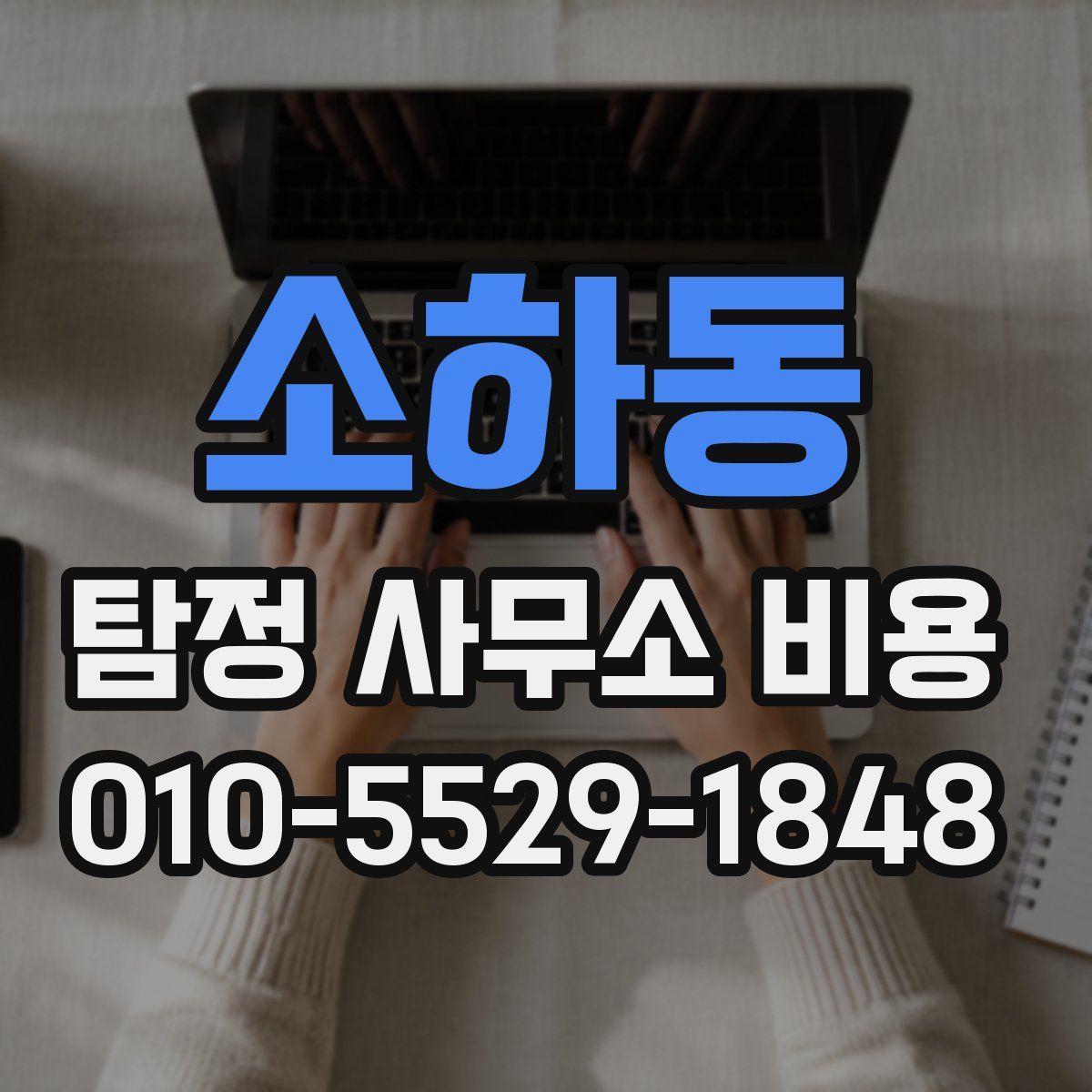 소하동 탐정 사무소 비용