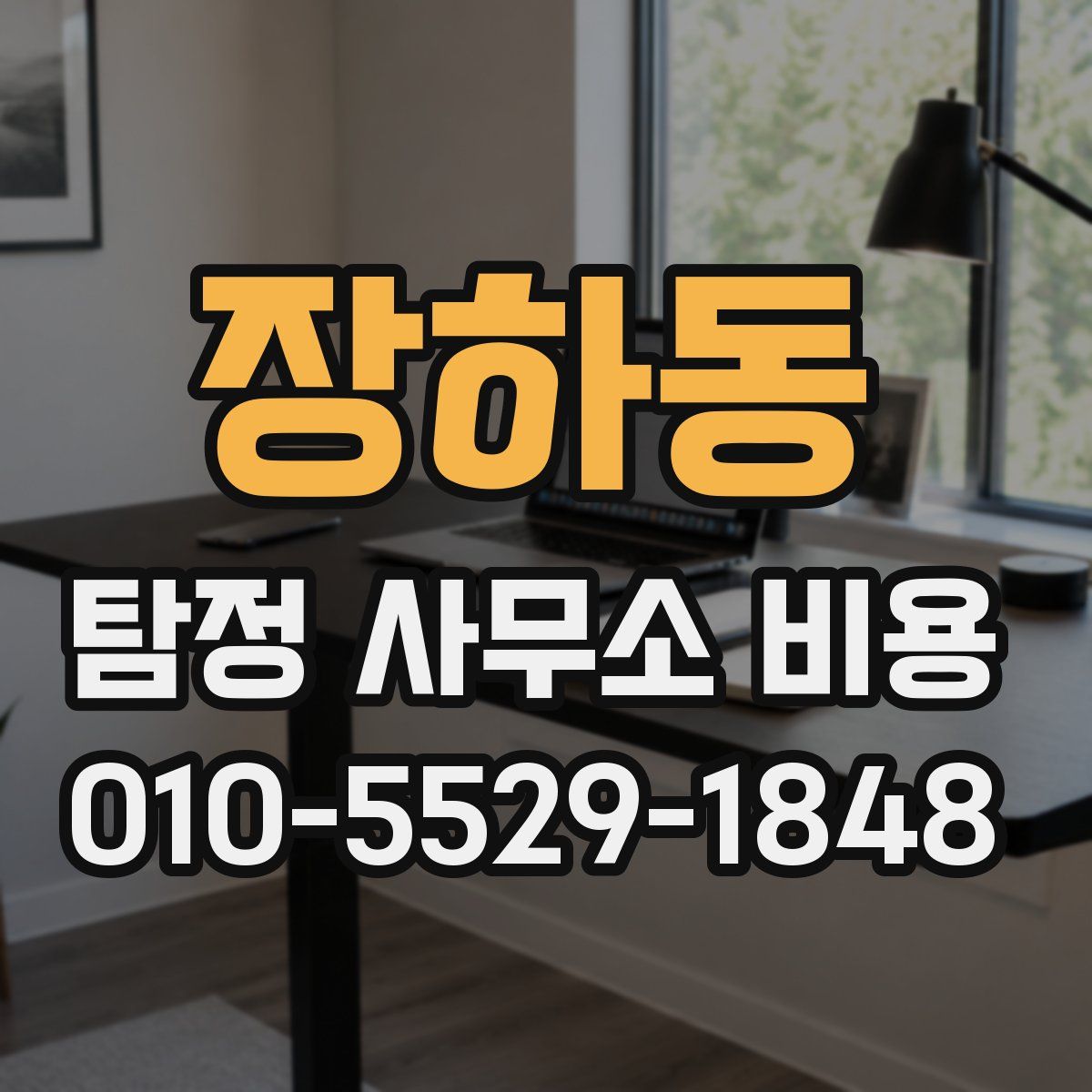 장하동 탐정 사무소 비용