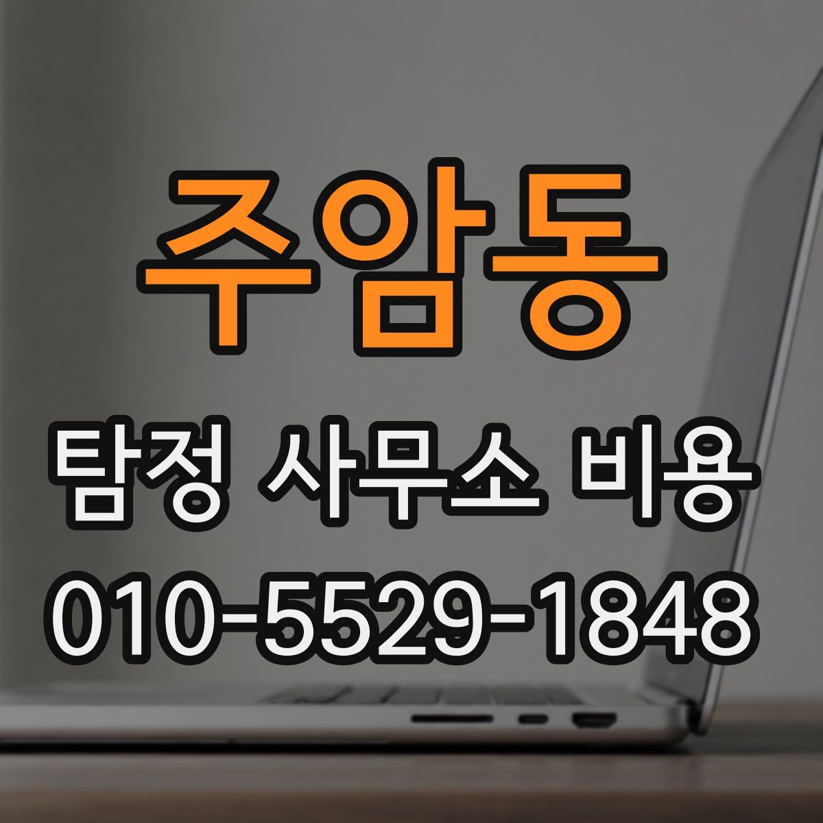 주암동 탐정 사무소 비용