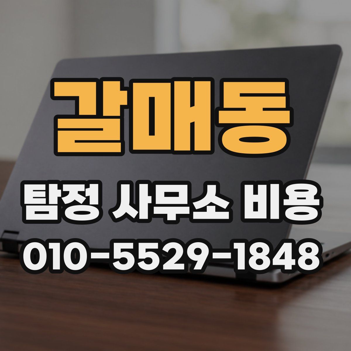 갈매동 탐정 사무소 비용