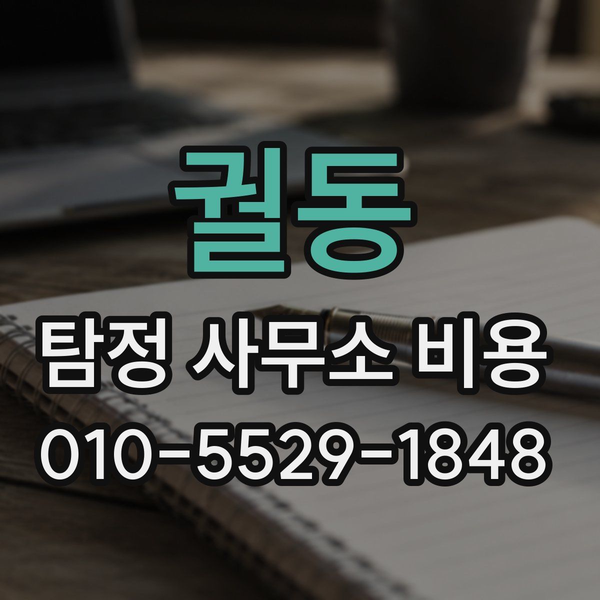 궐동 탐정 사무소 비용