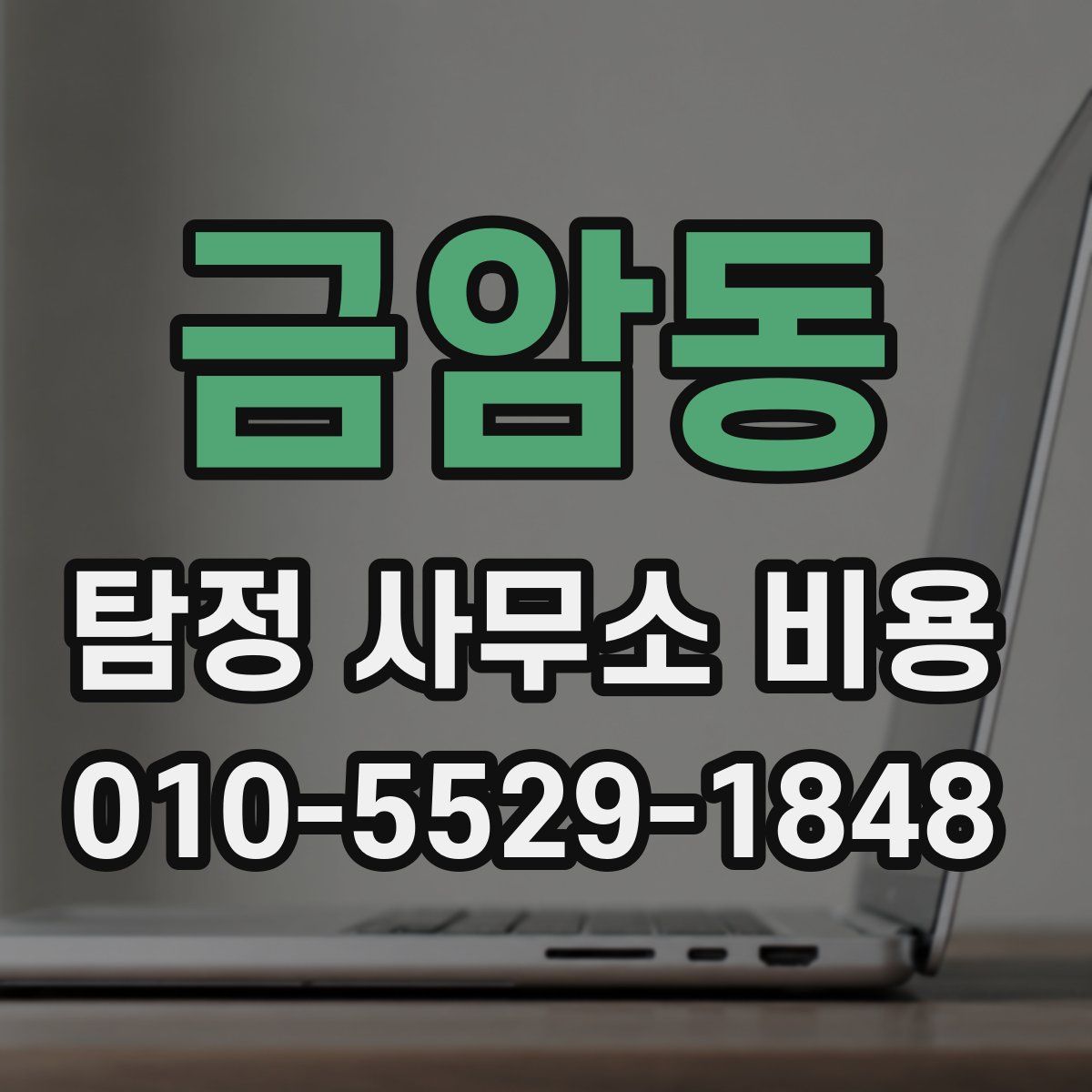 금암동 탐정 사무소 비용