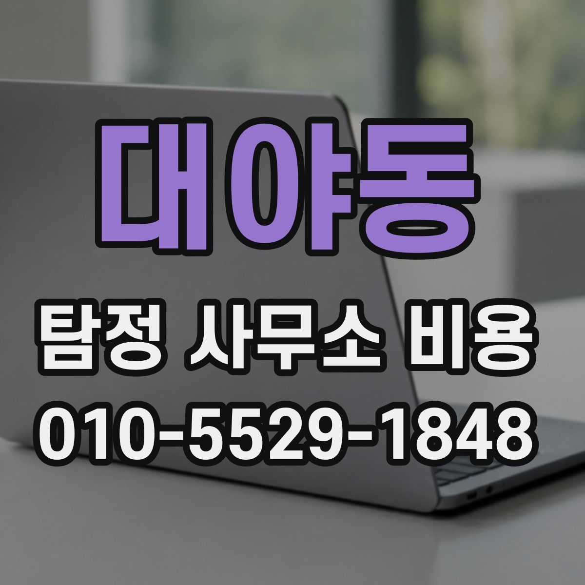 대야동 탐정 사무소 비용
