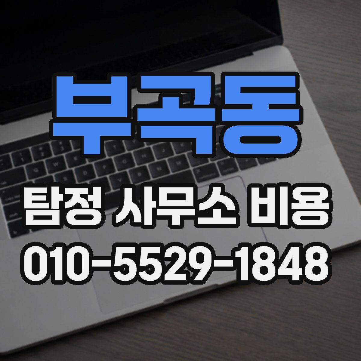 부곡동 탐정 사무소 비용