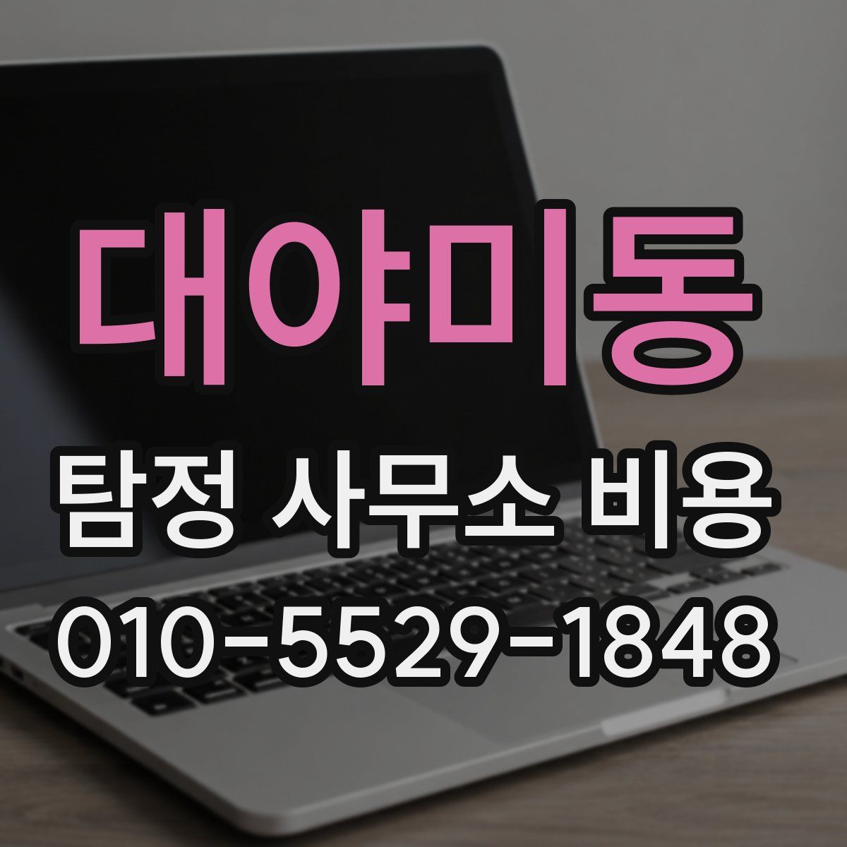 대야미동 탐정 사무소 비용