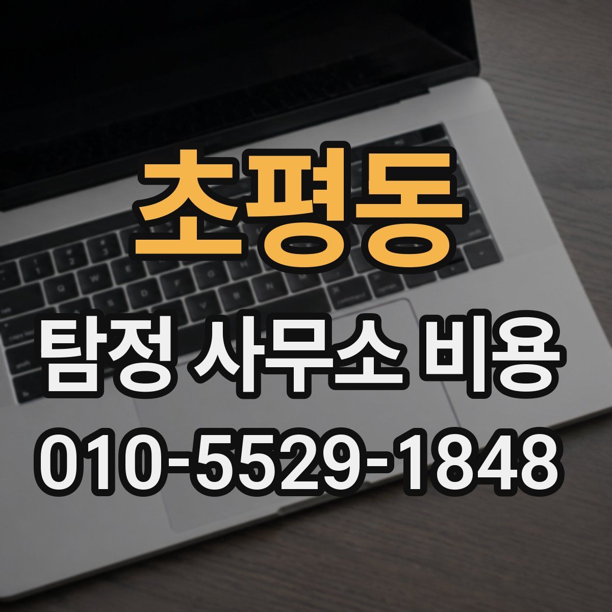 초평동 탐정 사무소 비용