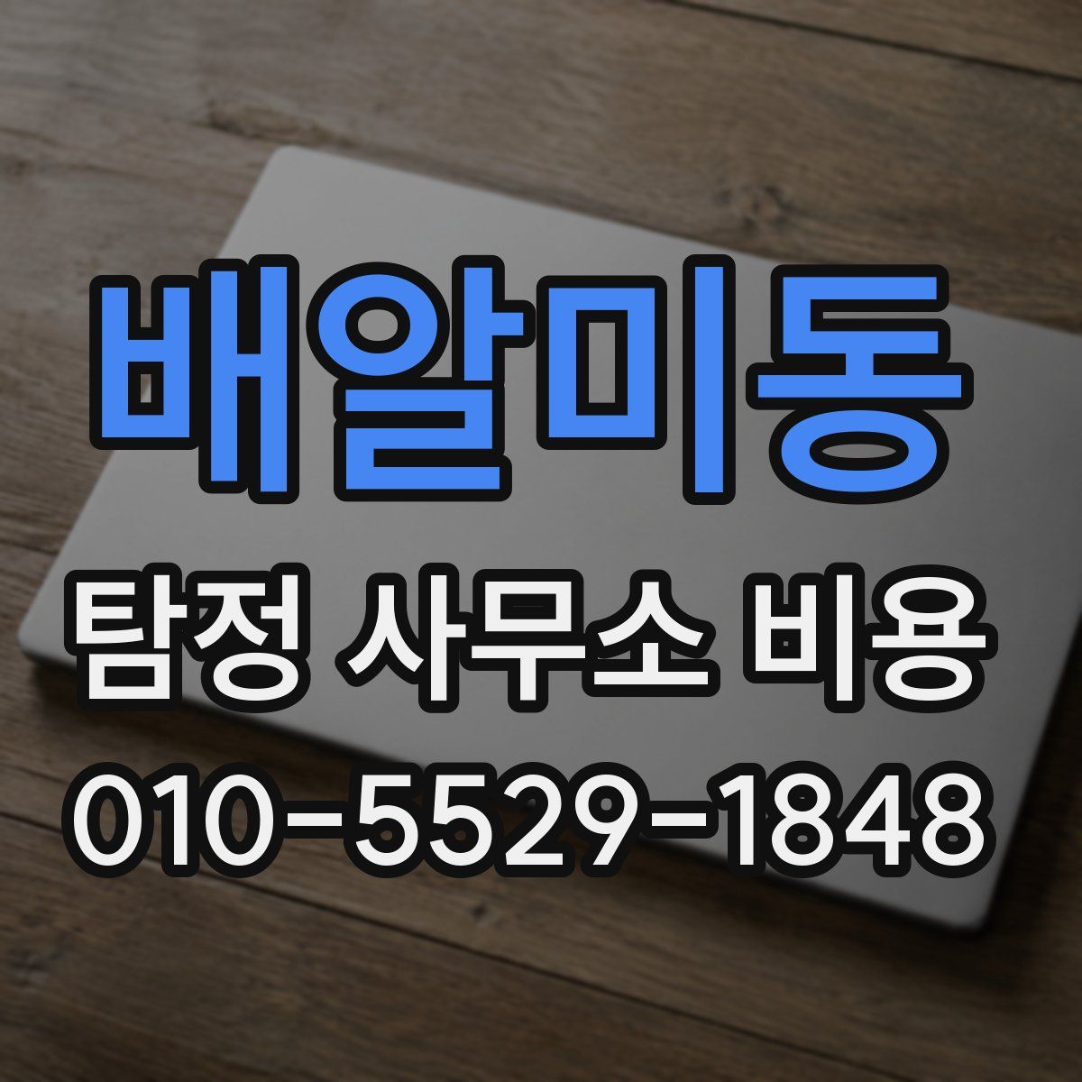 배알미동 탐정 사무소 비용