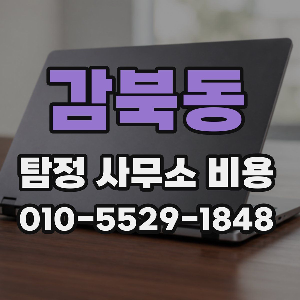 감북동 탐정 사무소 비용