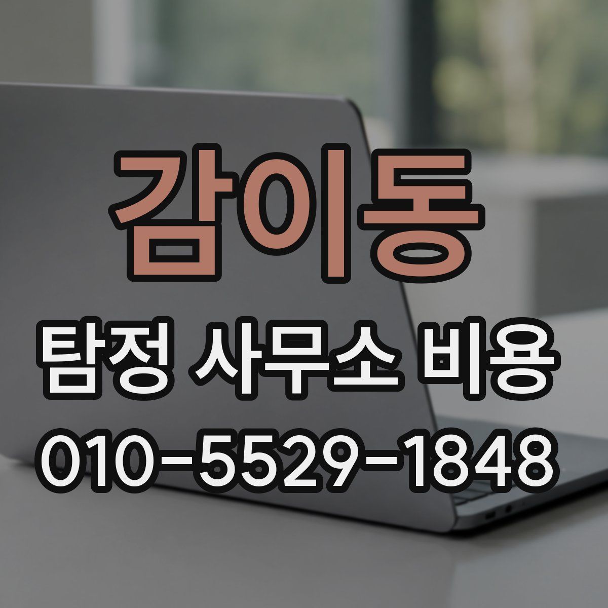 감이동 탐정 사무소 비용