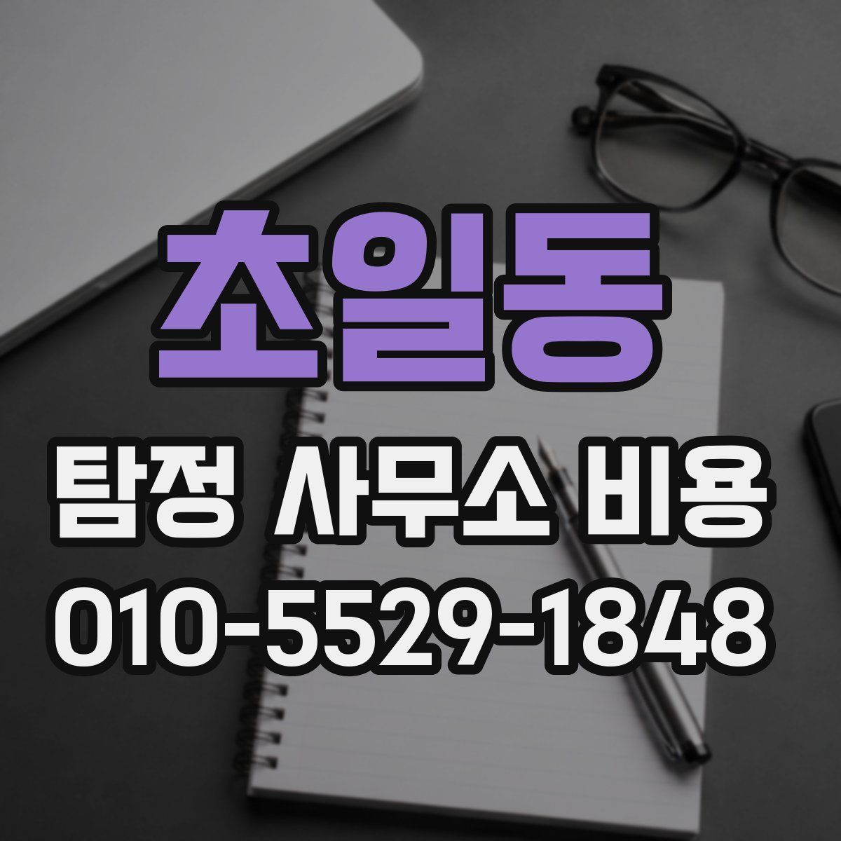 초일동 탐정 사무소 비용