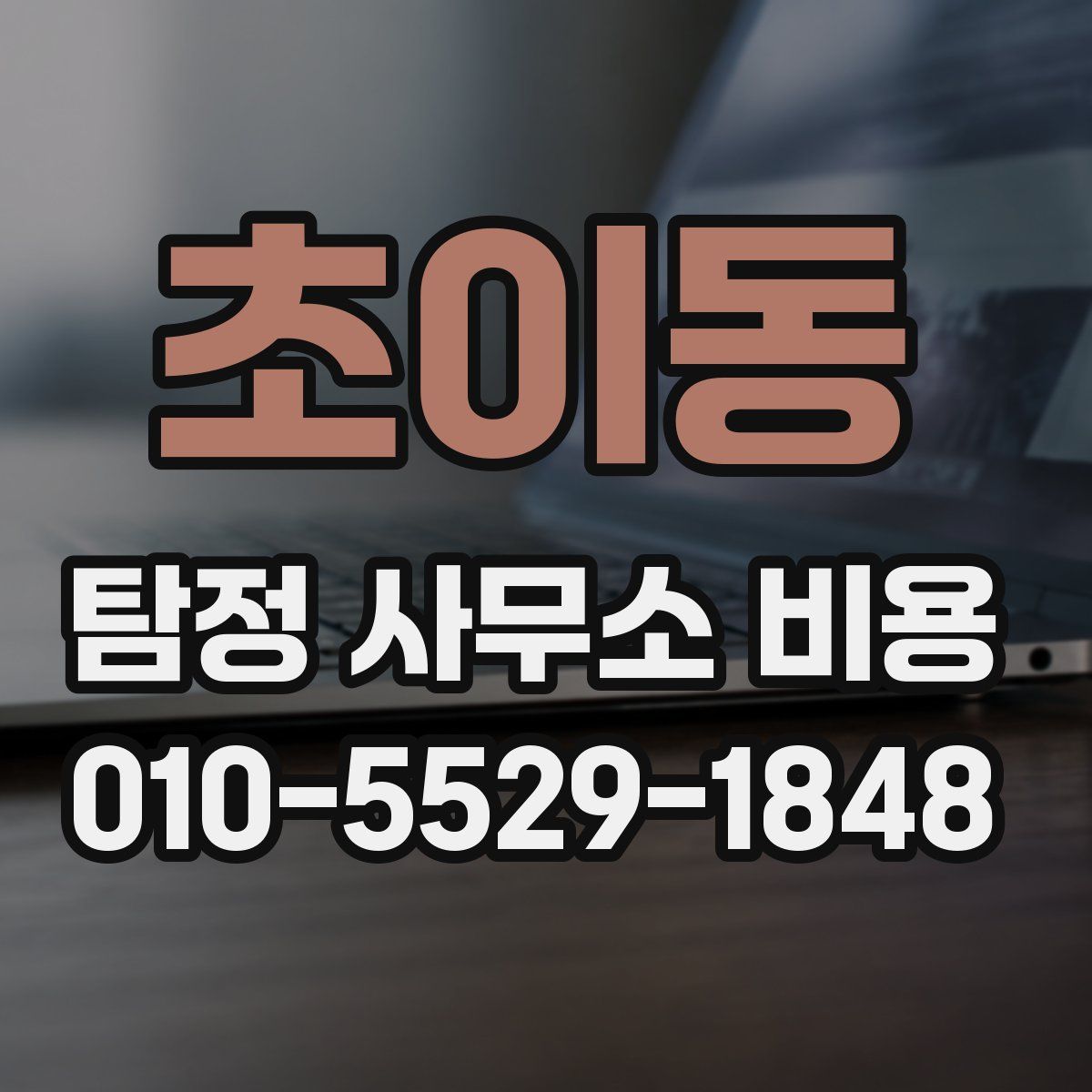초이동 탐정 사무소 비용