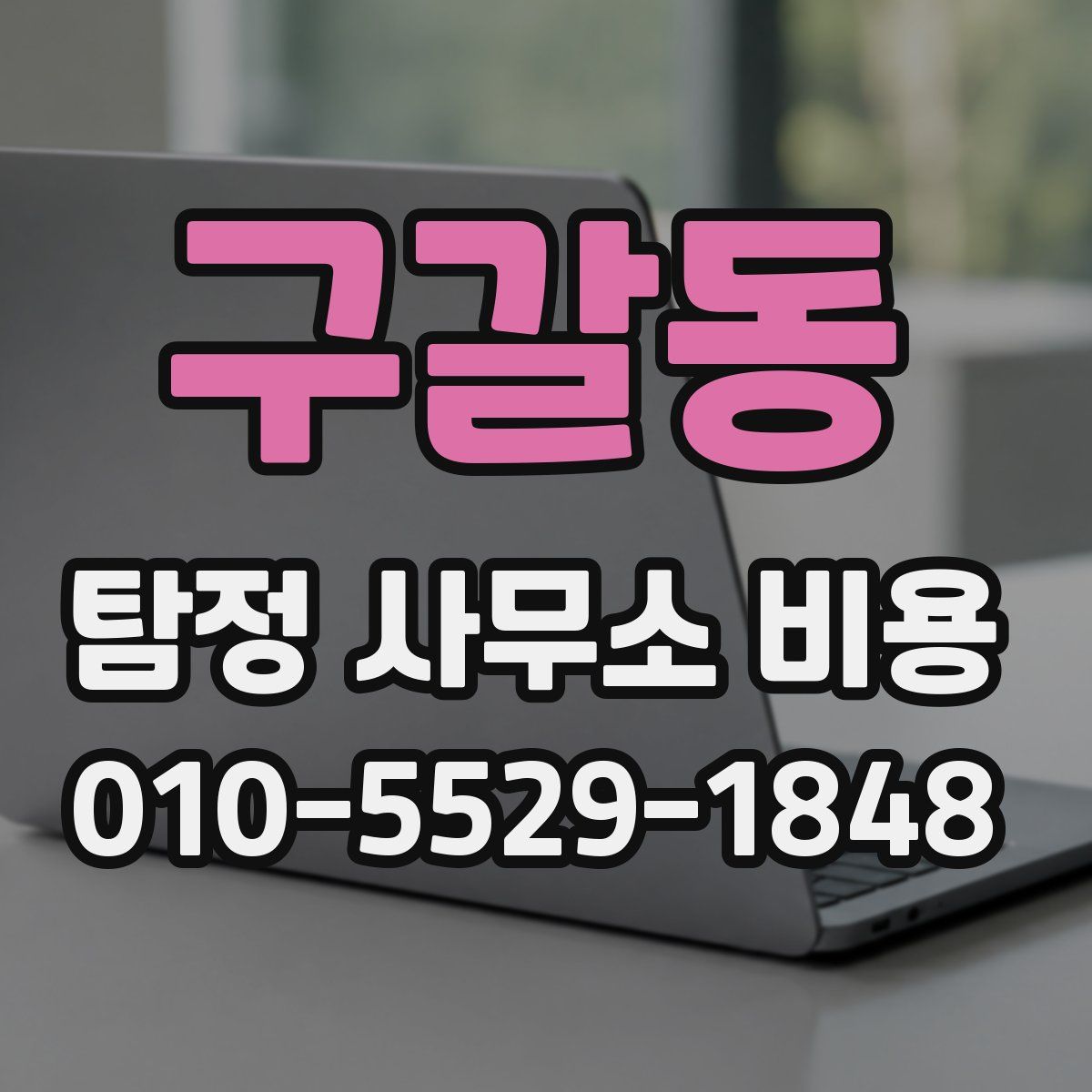 구갈동 탐정 사무소 비용