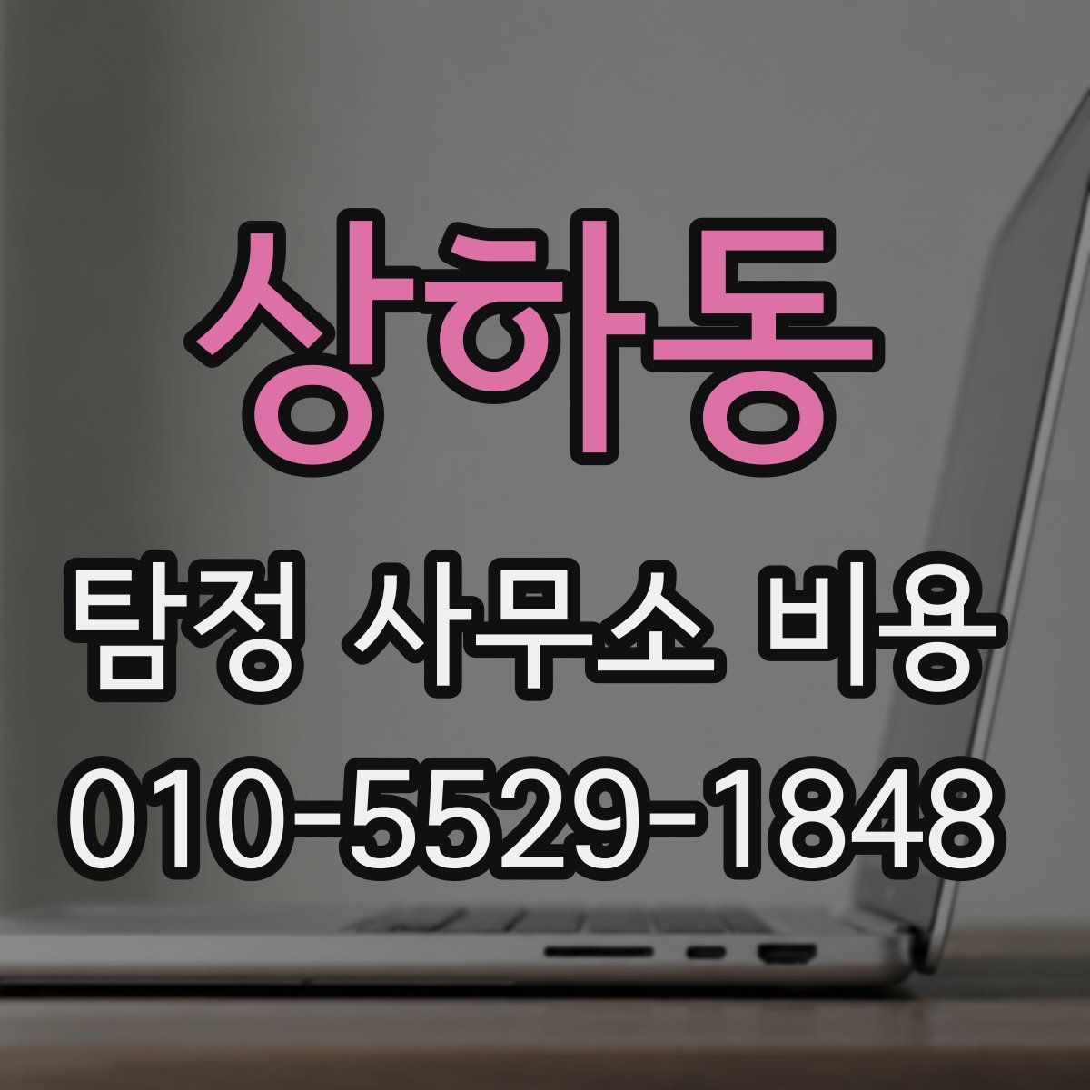 상하동 탐정 사무소 비용