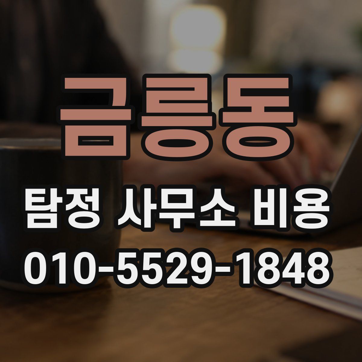 금릉동 탐정 사무소 비용