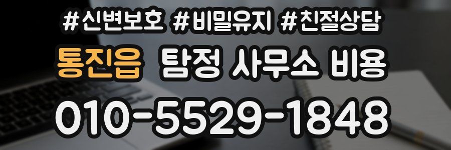 통진읍 탐정 사무소 비용