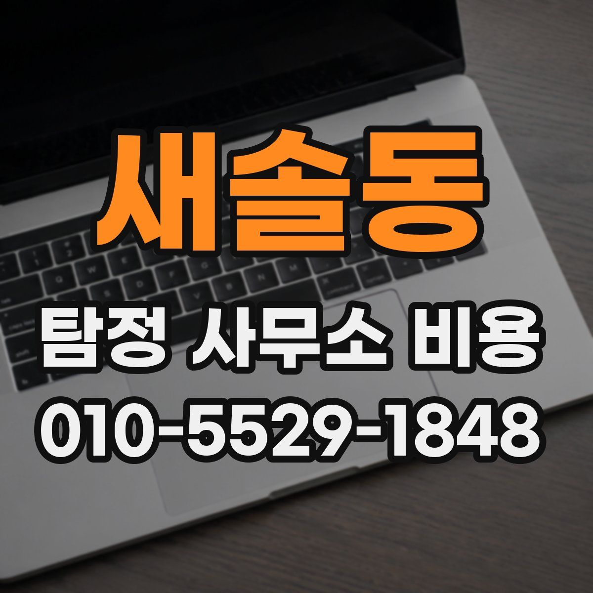새솔동 탐정 사무소 비용