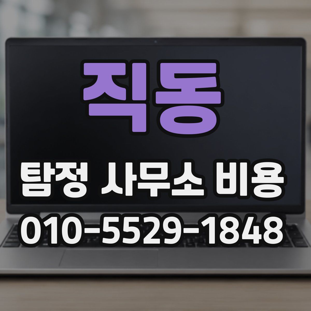 직동 탐정 사무소 비용