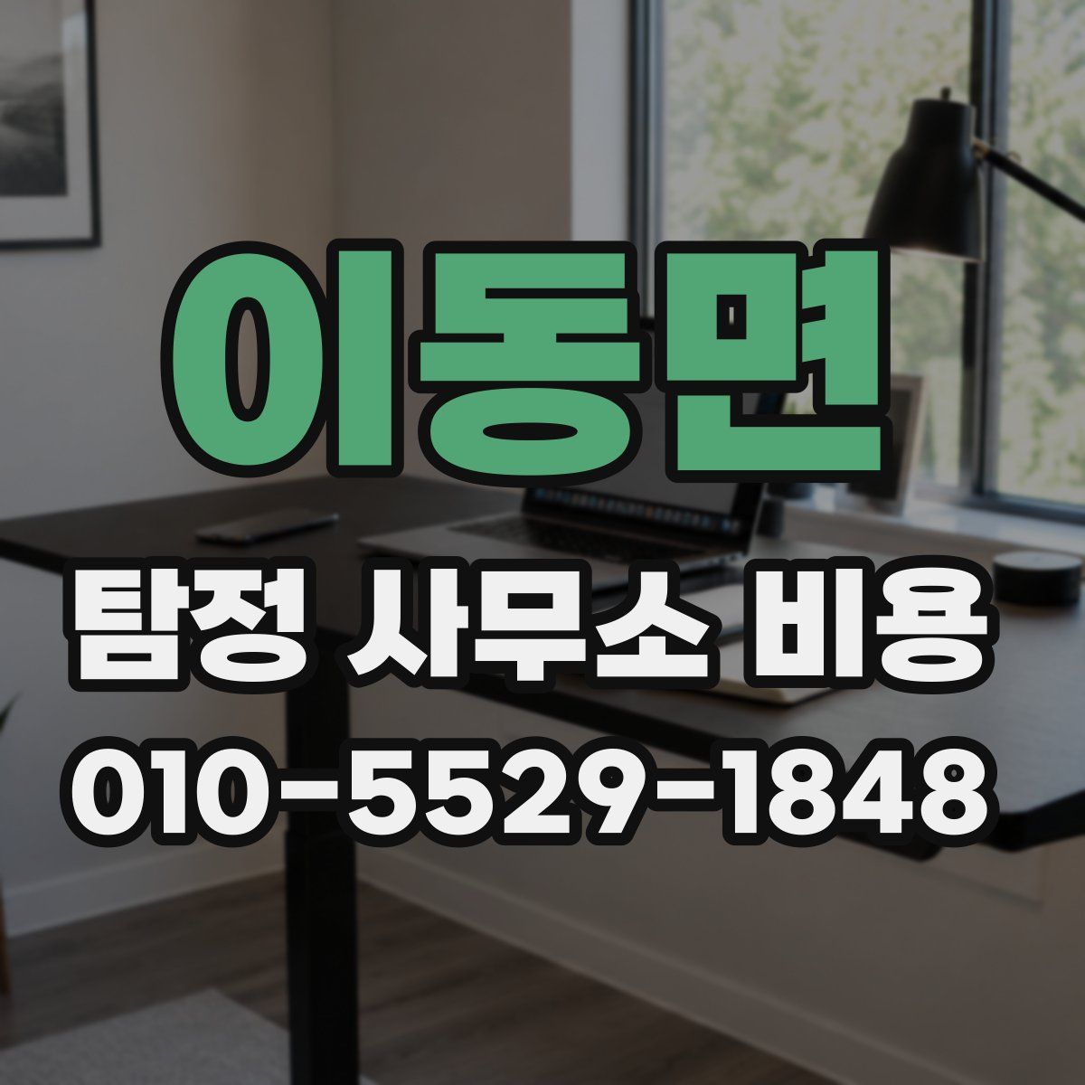 이동면 탐정 사무소 비용