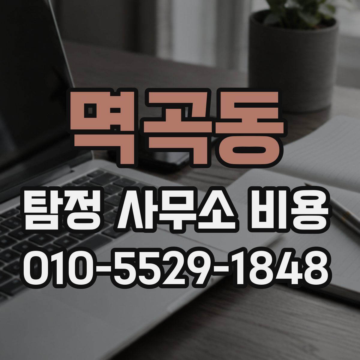 멱곡동 탐정 사무소 비용