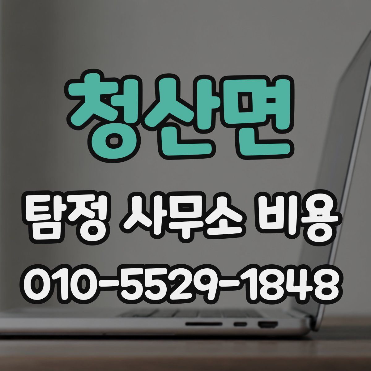 청산면 탐정 사무소 비용
