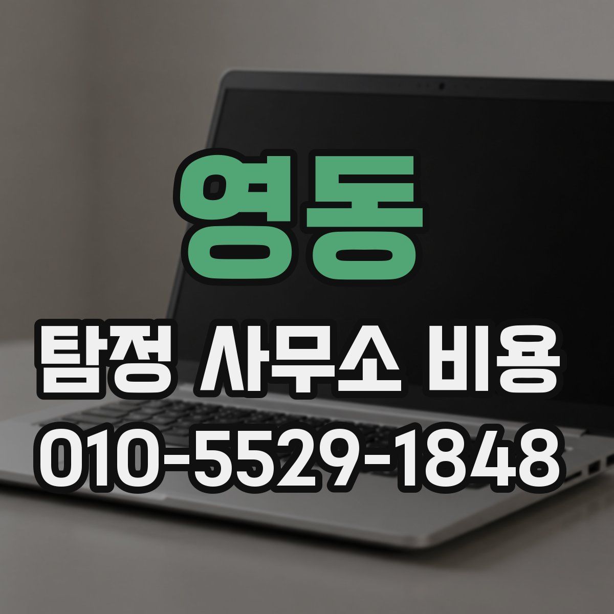 영동 탐정 사무소 비용