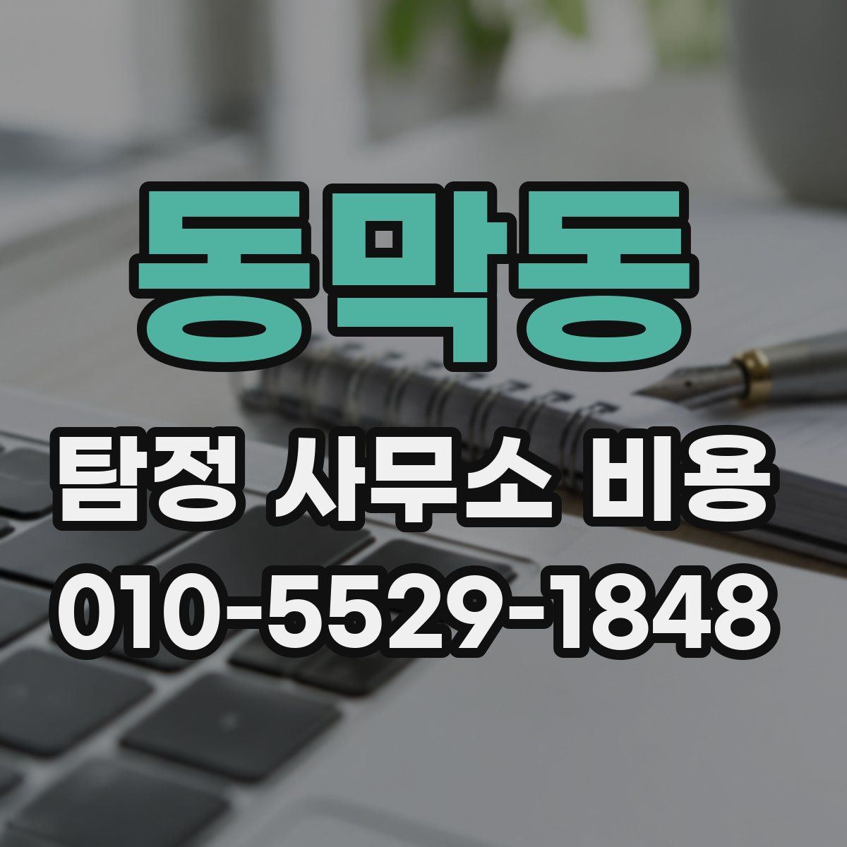 동막동 탐정 사무소 비용