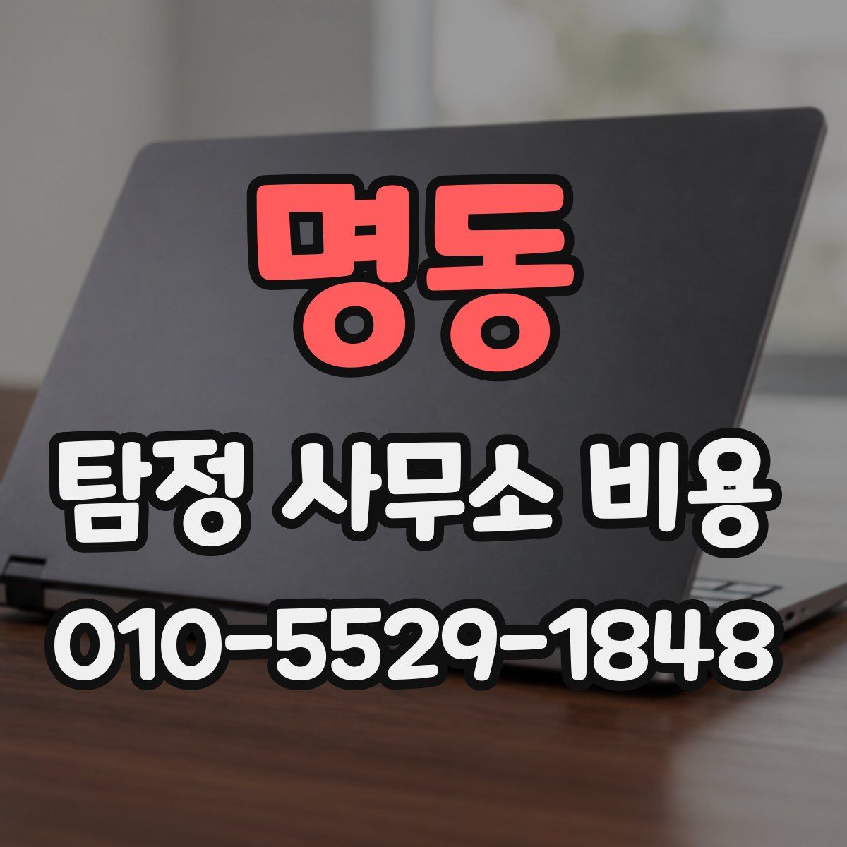 명동 탐정 사무소 비용