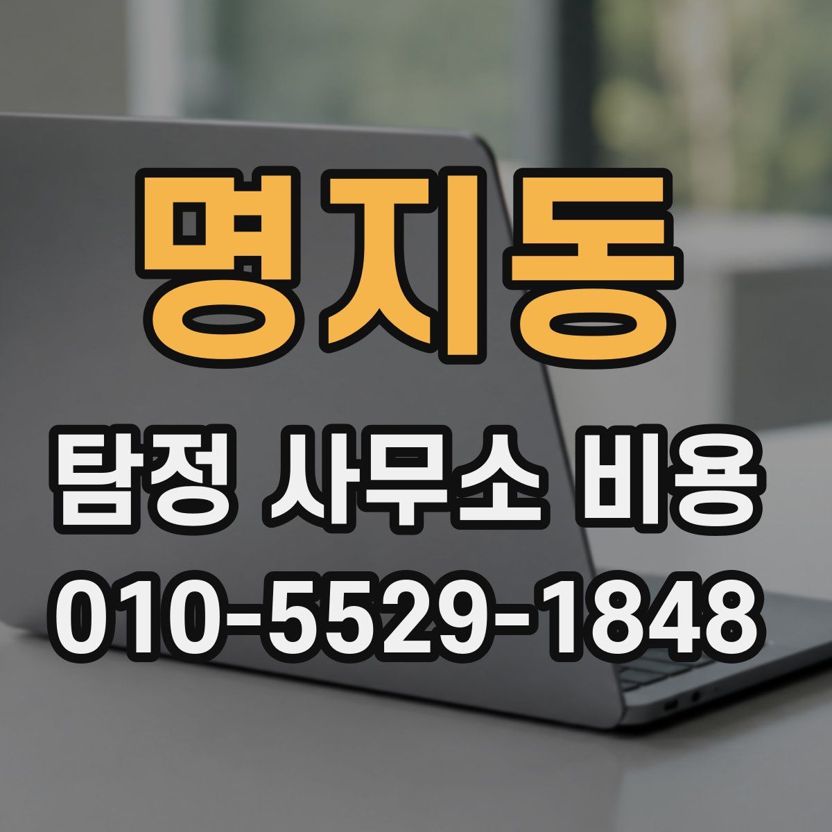 명지동 탐정 사무소 비용