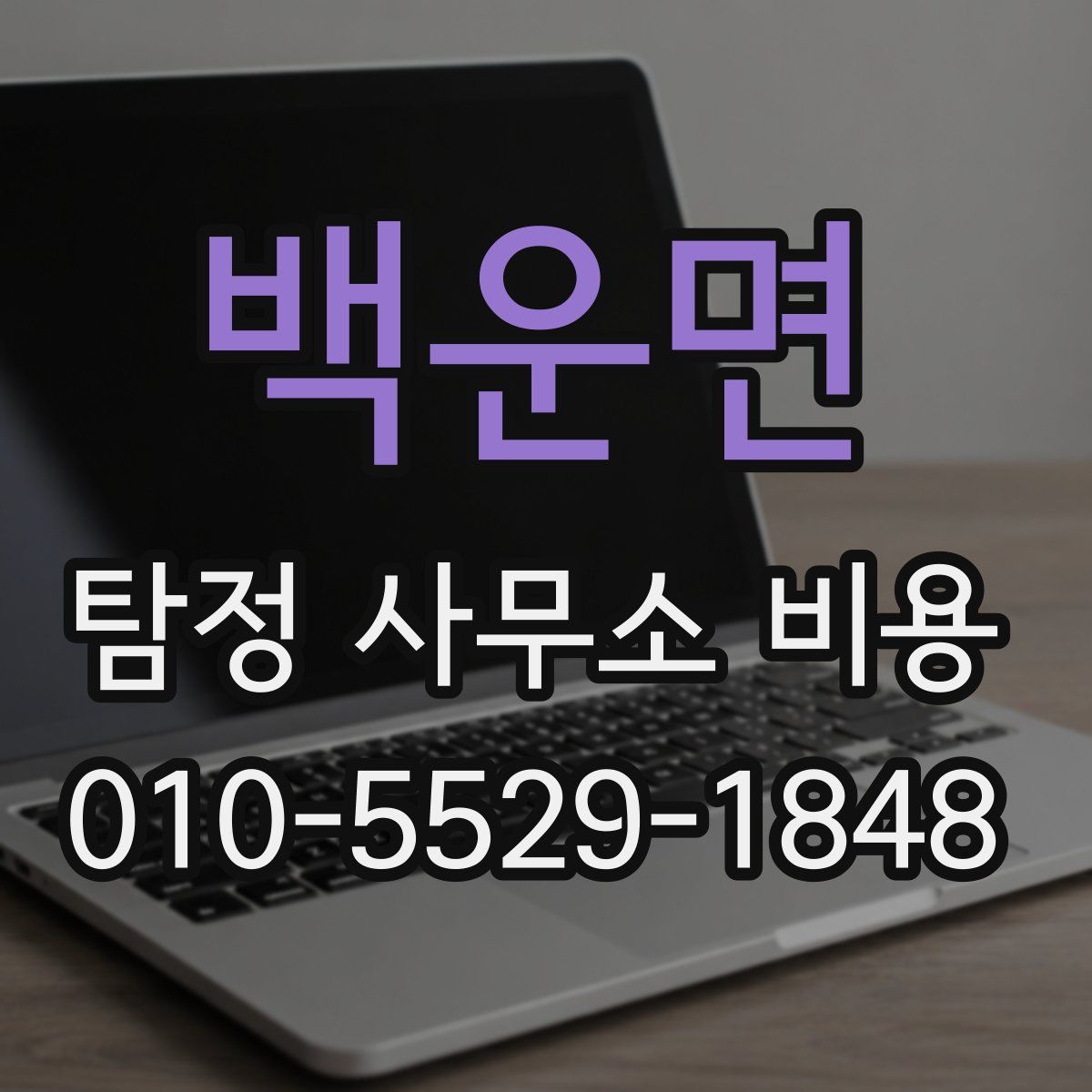 백운면 탐정 사무소 비용