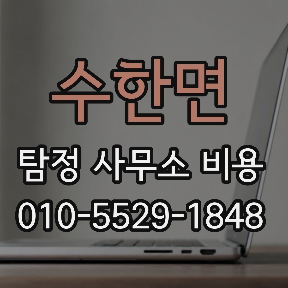 수한면 탐정 사무소 비용