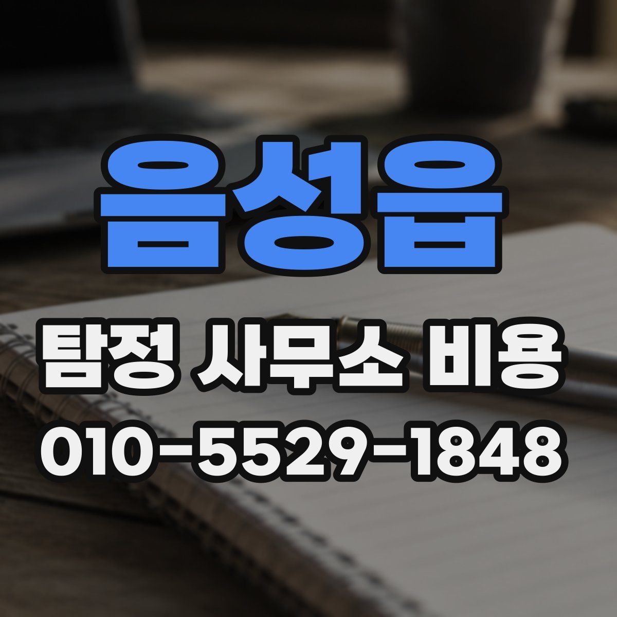음성읍 탐정 사무소 비용