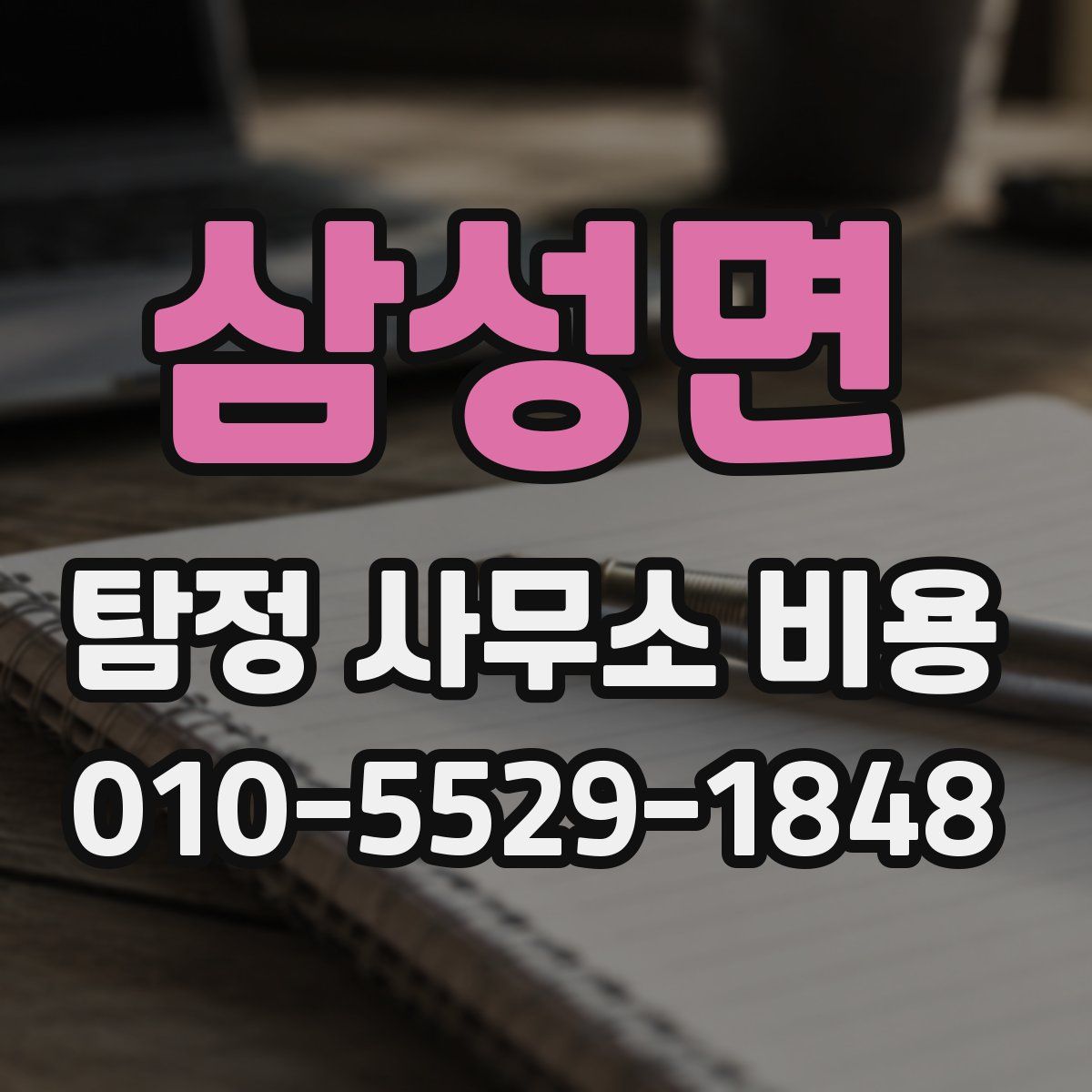 삼성면 탐정 사무소 비용