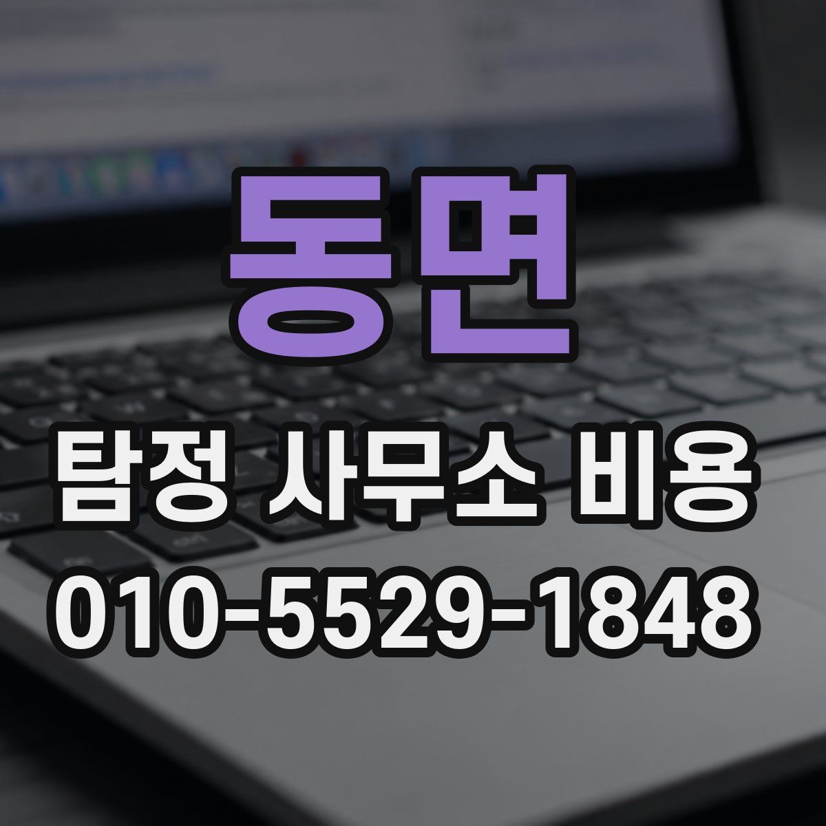 동면 탐정 사무소 비용