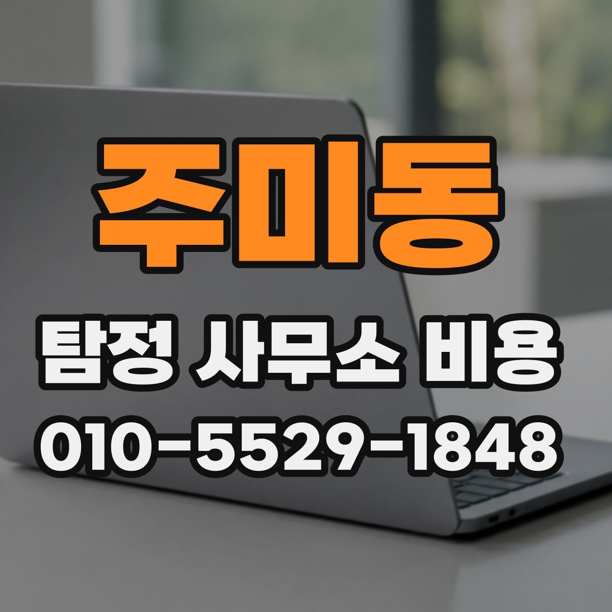 주미동 탐정 사무소 비용