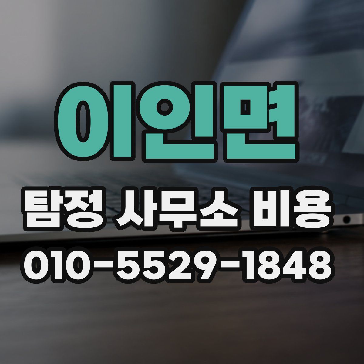 이인면 탐정 사무소 비용