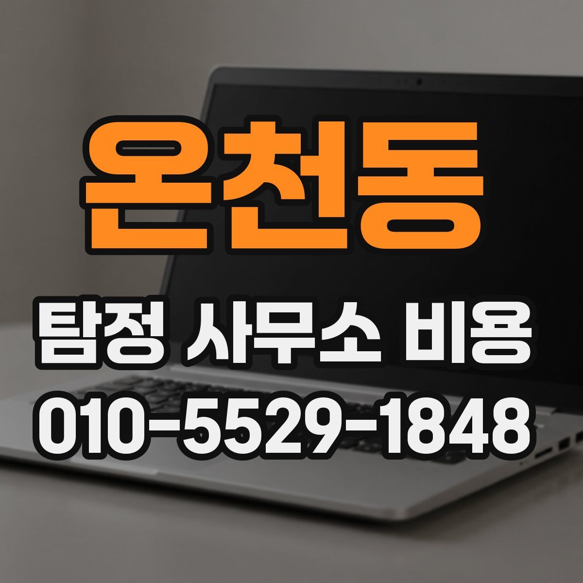 온천동 탐정 사무소 비용
