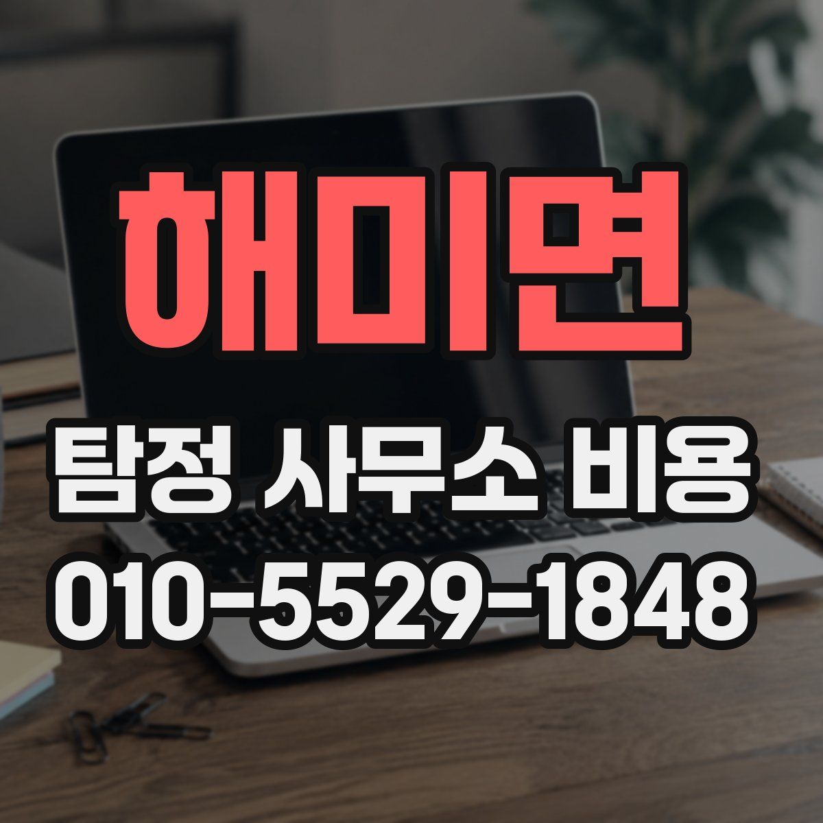 해미면 탐정 사무소 비용