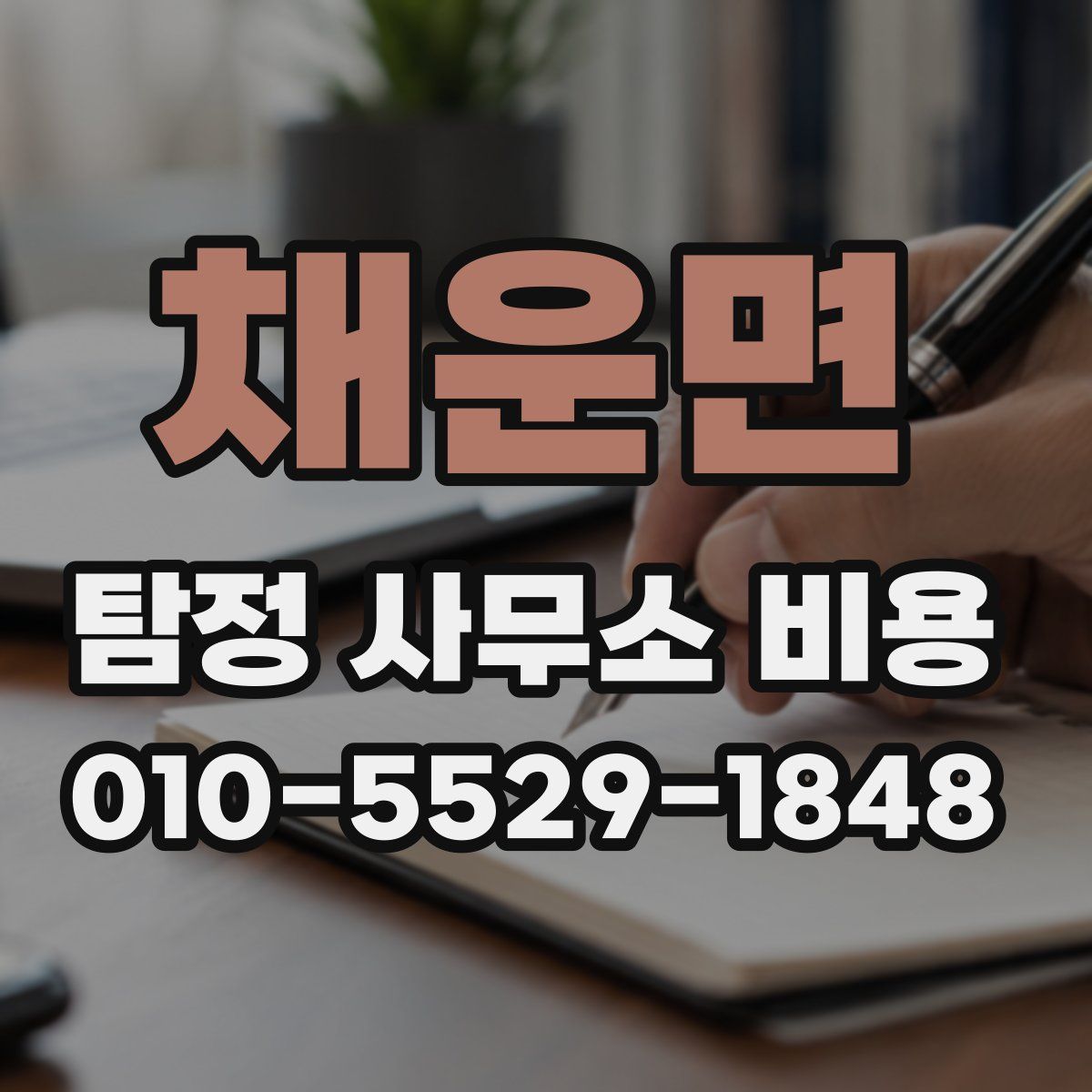채운면 탐정 사무소 비용