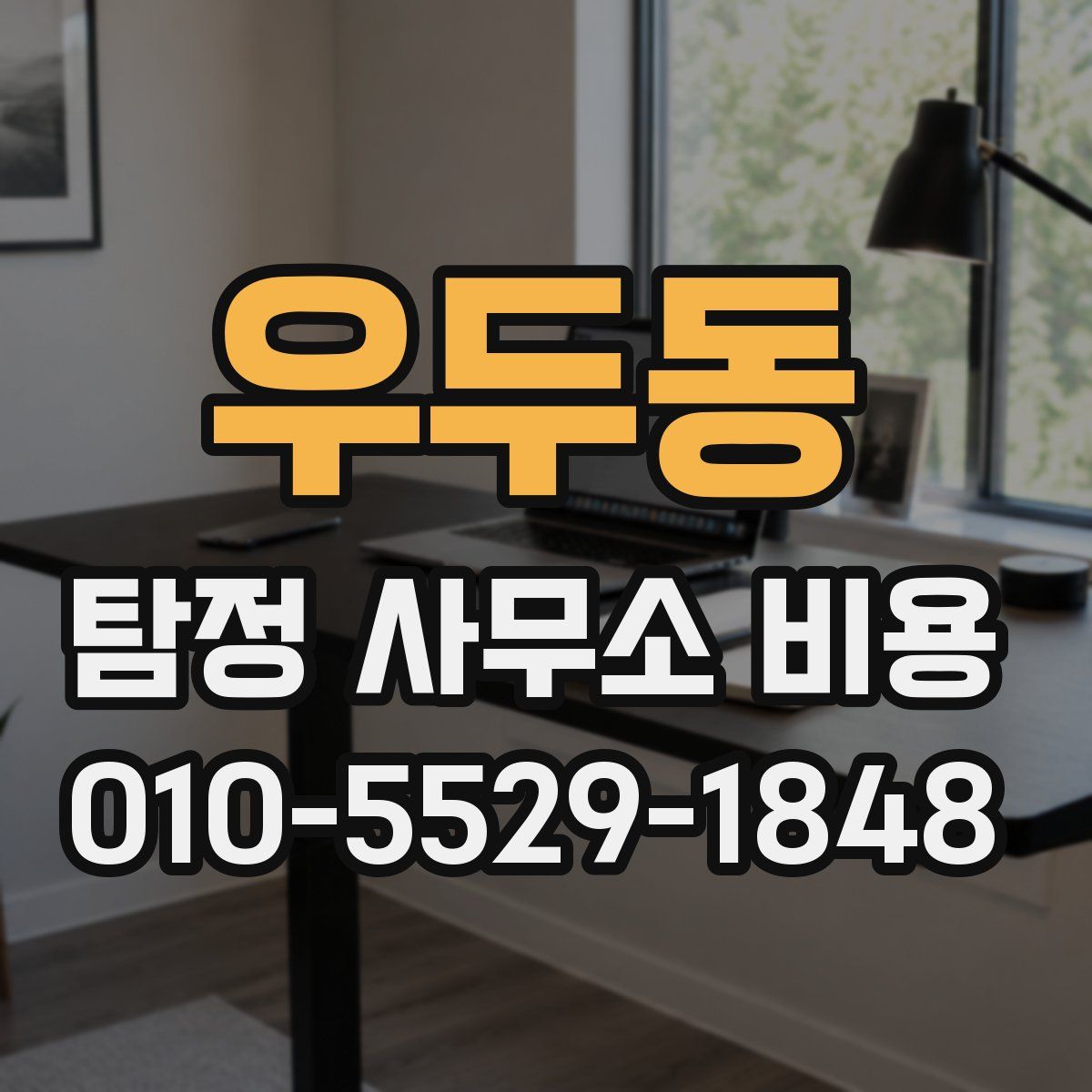 우두동 탐정 사무소 비용