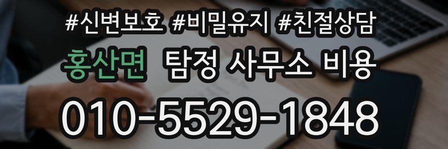 홍산면 탐정 사무소 비용