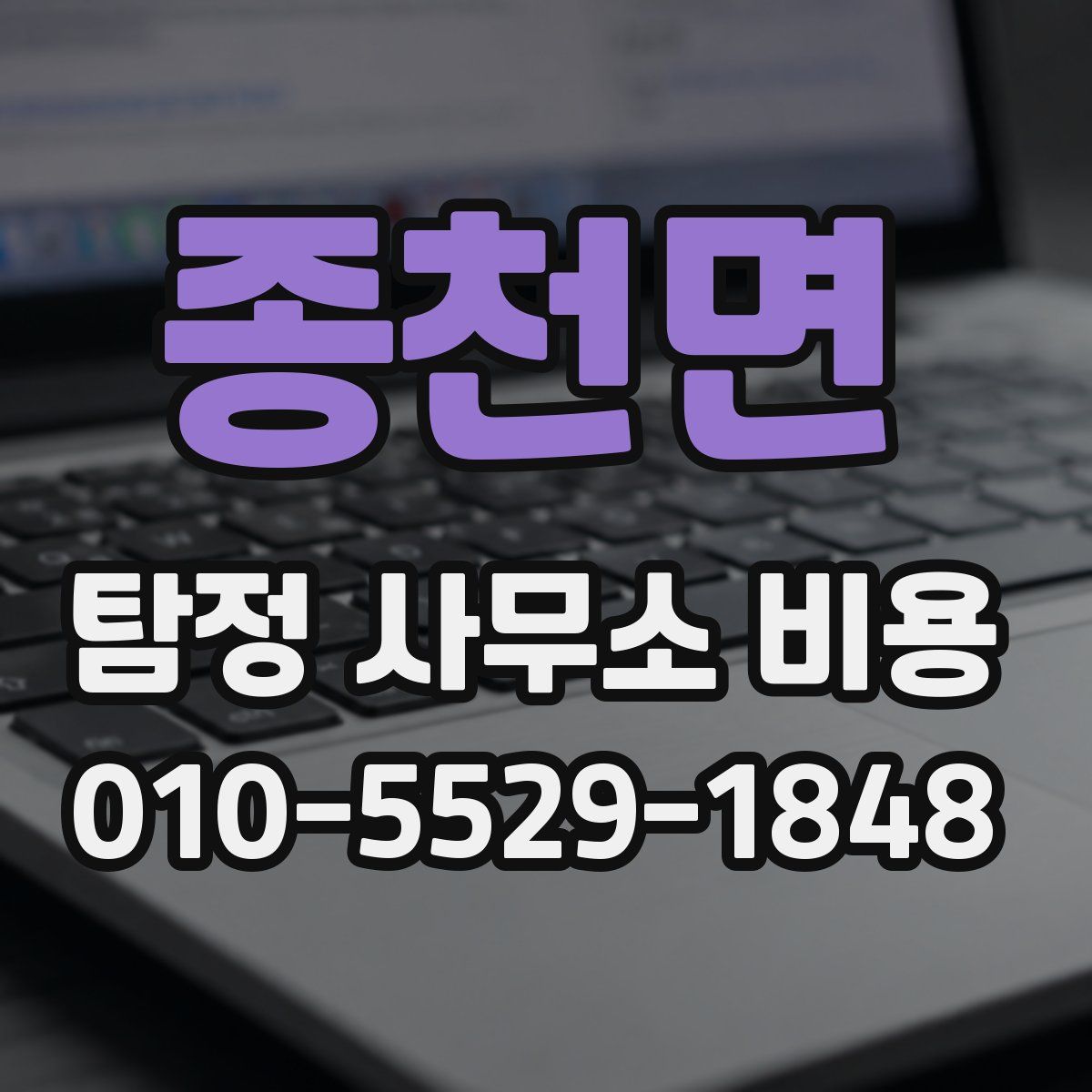 종천면 탐정 사무소 비용