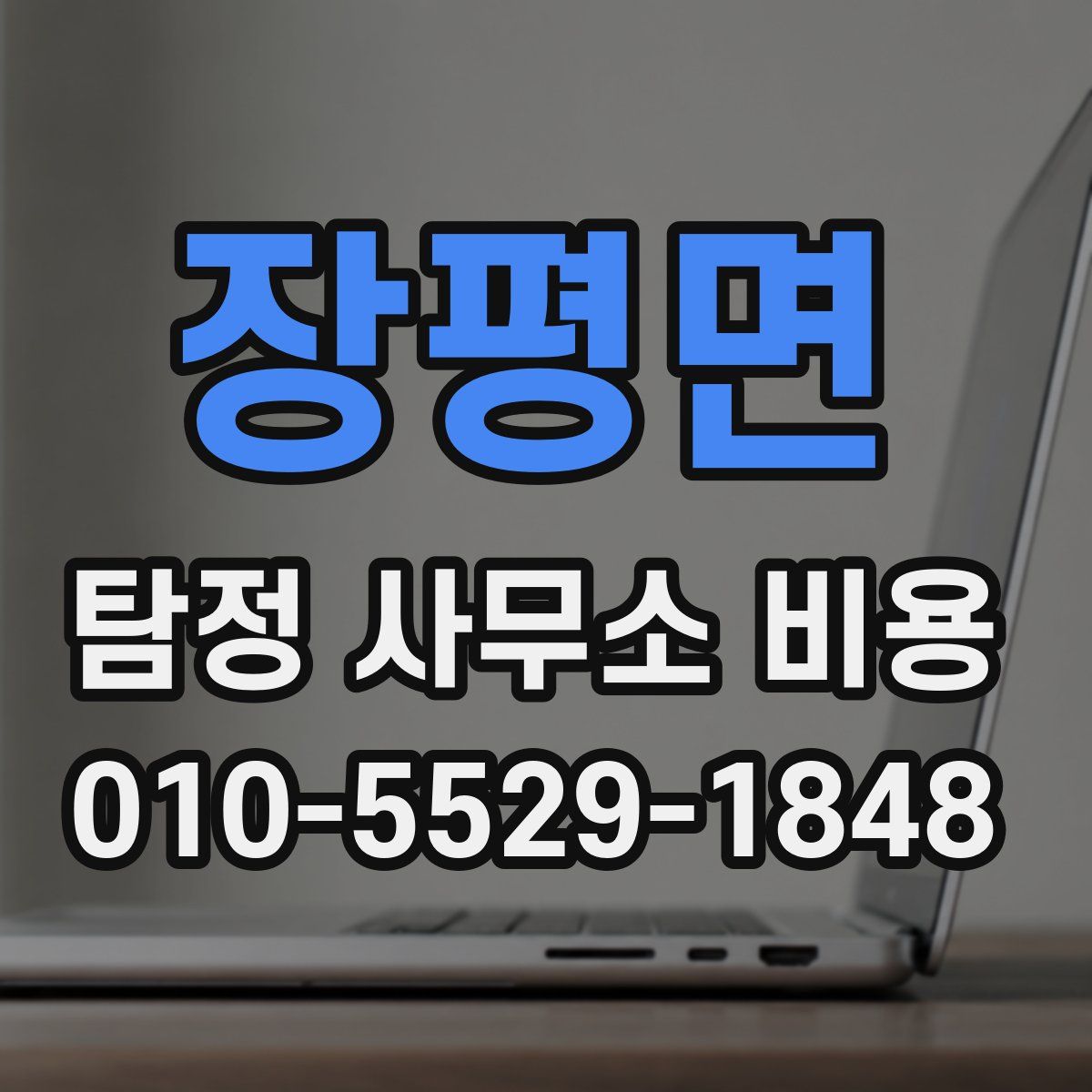 장평면 탐정 사무소 비용