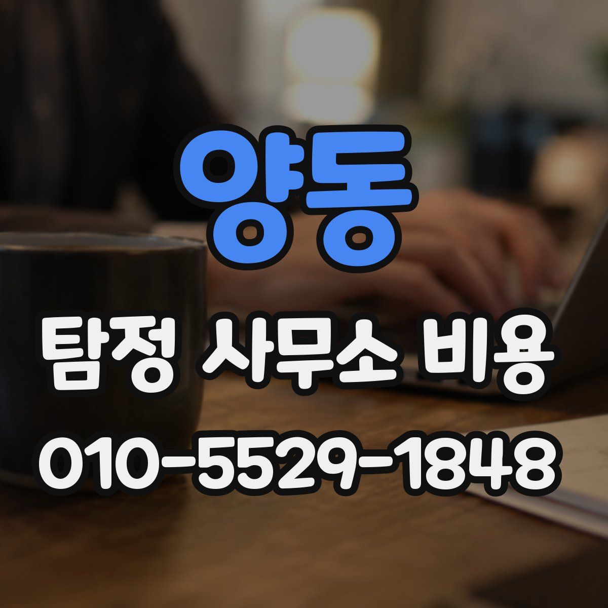 양동 탐정 사무소 비용