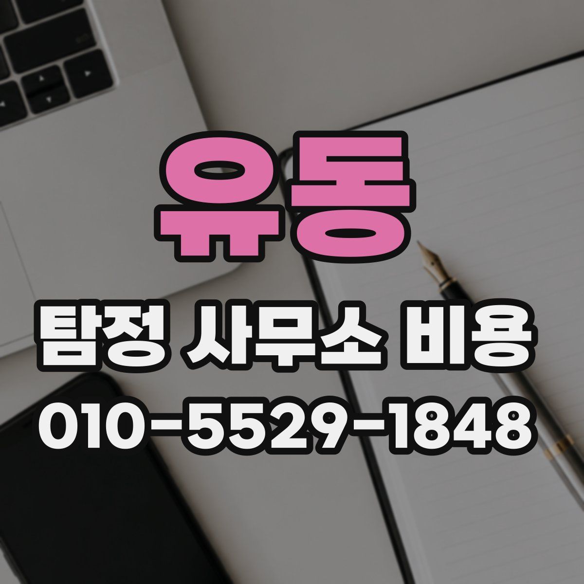 유동 탐정 사무소 비용