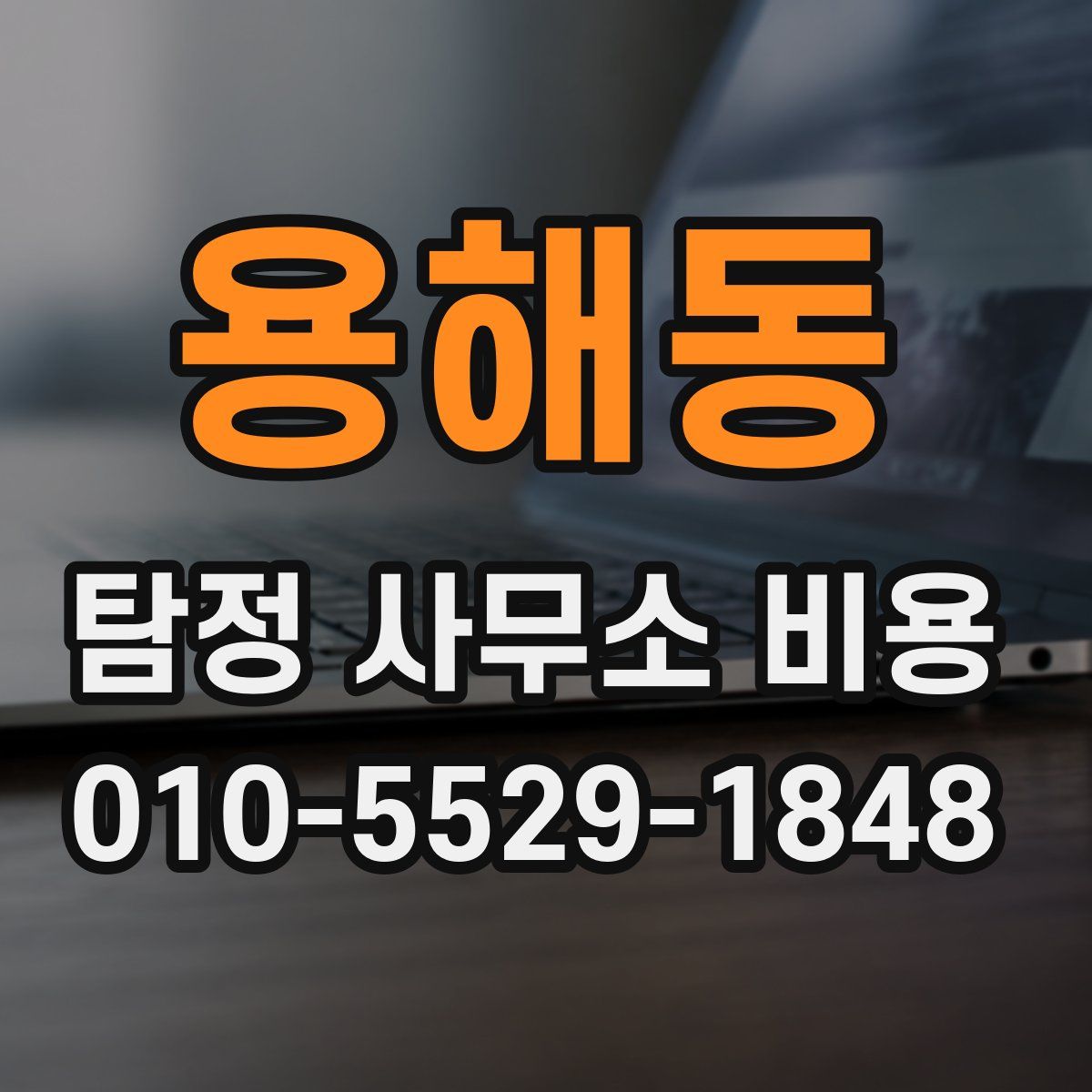 용해동 탐정 사무소 비용
