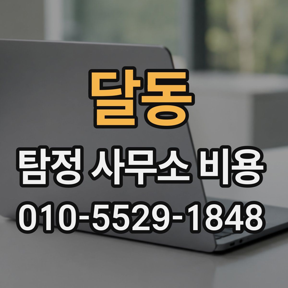 달동 탐정 사무소 비용