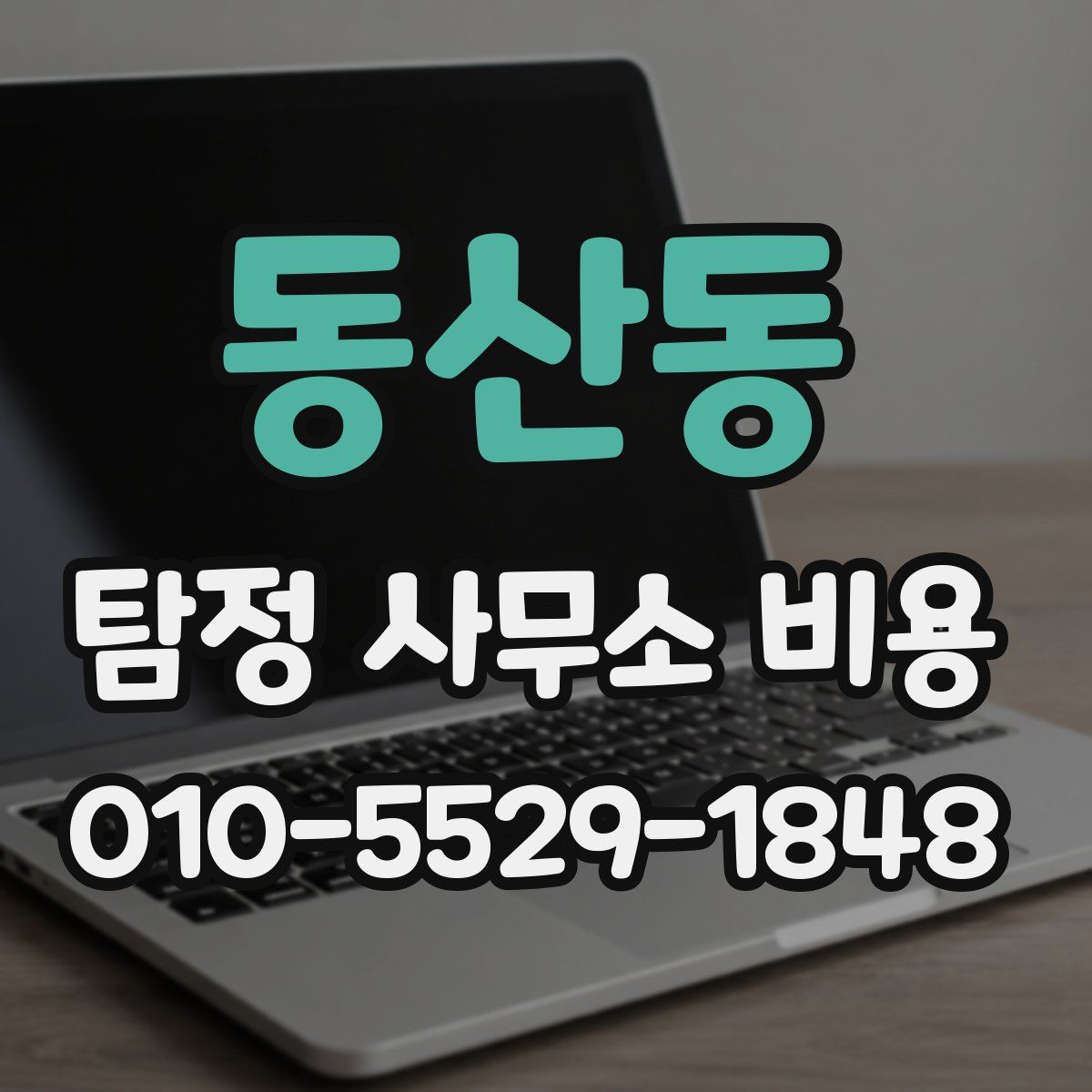 동산동 탐정 사무소 비용