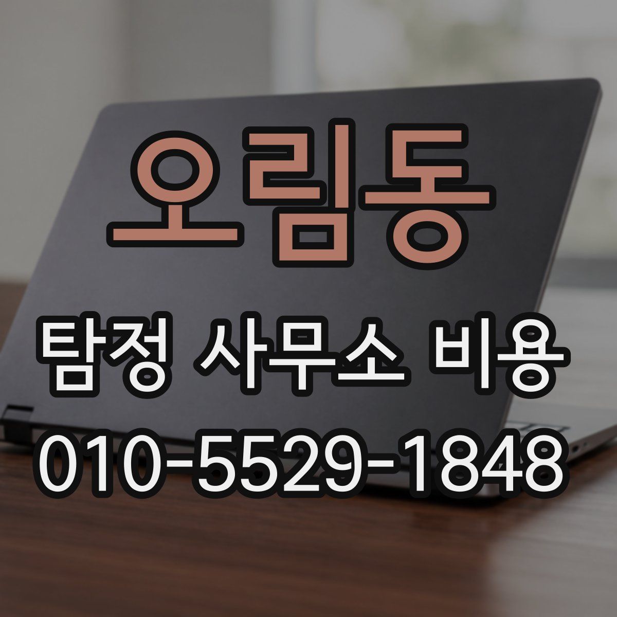 오림동 탐정 사무소 비용